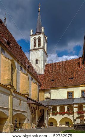 Goss Abbey is a former Benedictine nunnery in Leoben Styria Austria. Courtyard