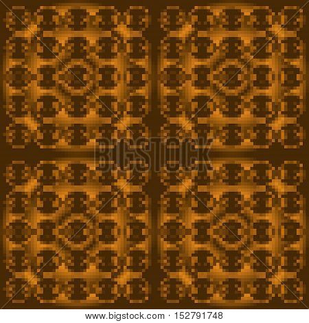 Chocolate texture. Mosaic pattern for chocolate cubes.
