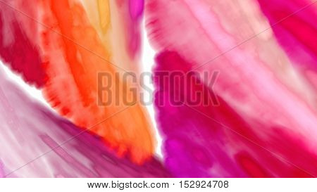 Colorful vibrant brushstrokes watercolor paint. 3D surreal illustration. Sacred geometry. Mysterious psychedelic relaxation pattern. Fractal abstract texture. Digital artwork graphic astrology magic