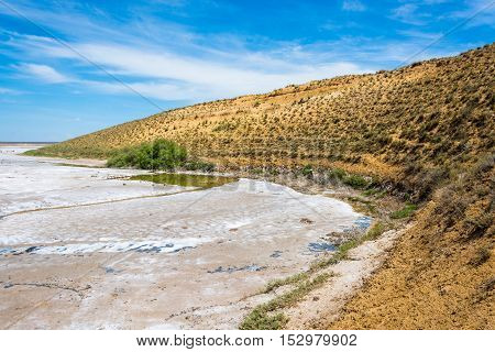 Near Lake Baskunchak.