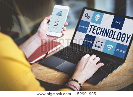 Communication Connection Idea Technology Concept