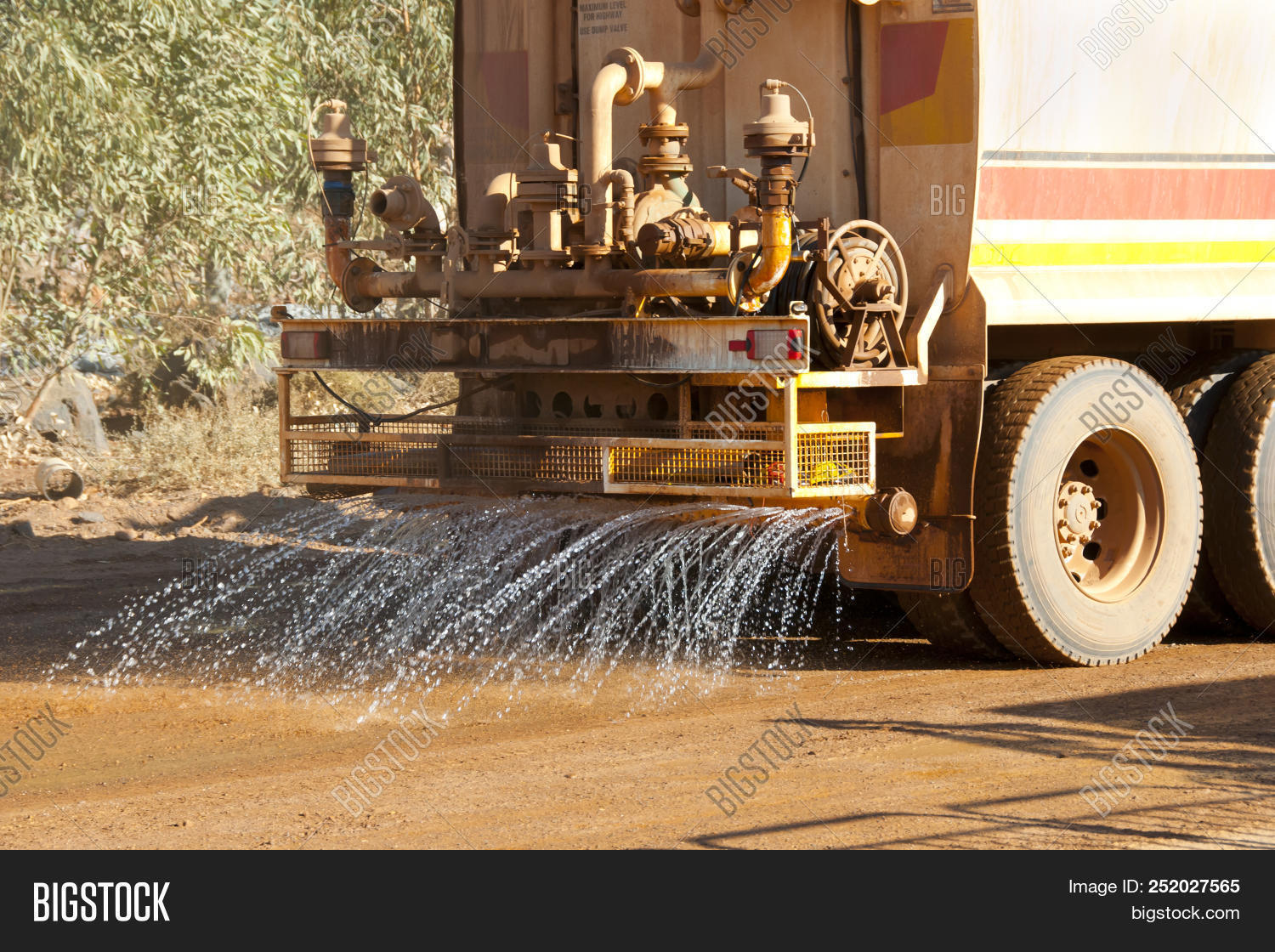 Industrial Water Truck Image & Photo (Free Trial) Bigstock