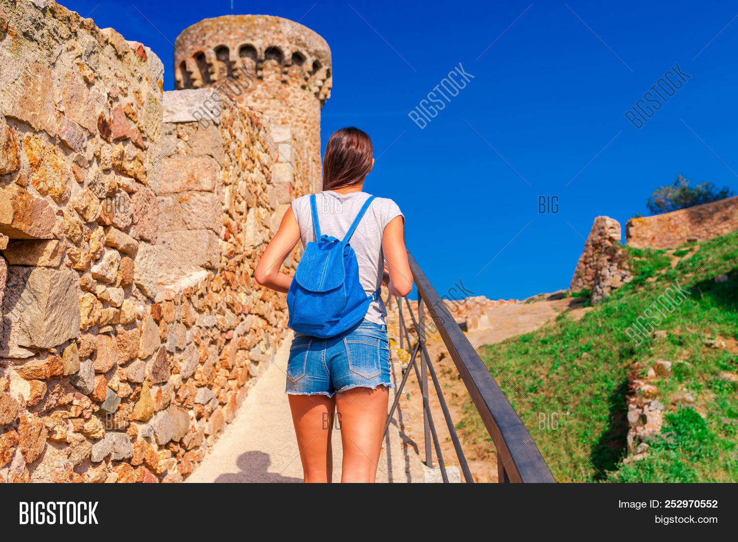 Tourist Woman Badia Image Photo Free Trial Bigstock