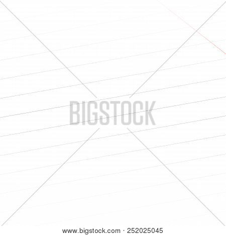 Tilted Straignt Lined Notebook Empty Paper Background Template