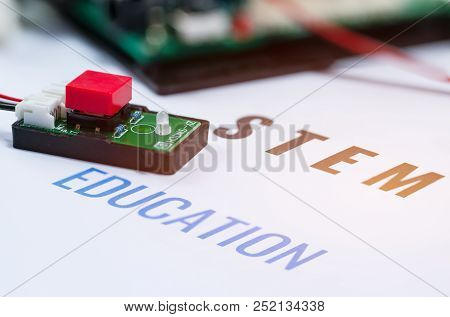Stem Education For Learning, Electronic Board For Be Program By Robotics Electronics In Laboratory I