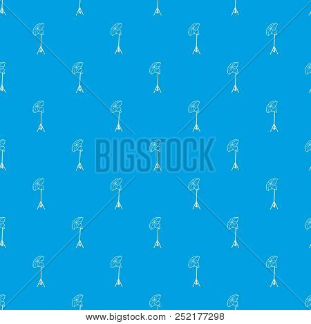 Octobox Pattern Vector Seamless Blue For Any Design