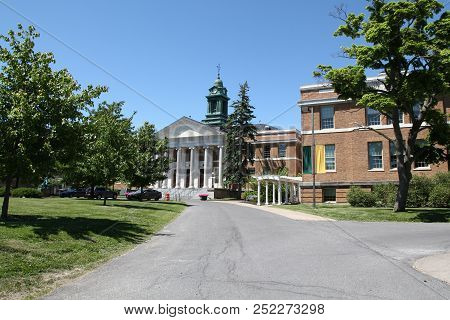 Oswego,new York,usa-june 12,2018: Visit To State University Of New York At Oswego
