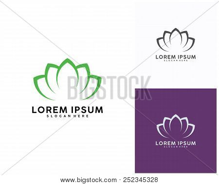 Leaf Logo Design Vector, Green Logo Template, Nature Icon