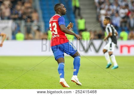 Uefa Champions League Match Between Paok Vs Basel Played At St. Jakob-park Stadium