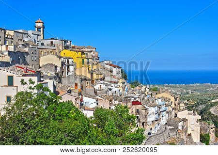 The Village Of Badolato, Calabria, Italy