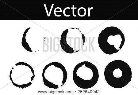 Black Drink Stains Illustration On Transparent Background Isolated Splash And Blots Concept For Grunge Design Vector Set Of Coffee Ring Black Drink Stains Illustration On Transparent Background Isolated Splash And Blots Concept For Grunge Design Vector Set Of Coffee Ring