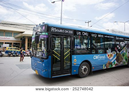 Blk Bus Of Rtc Or Chiangmai Smart Bus.