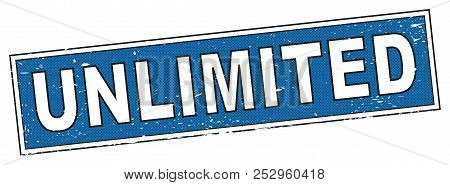 Square Grunge Web Banner Stamp On White