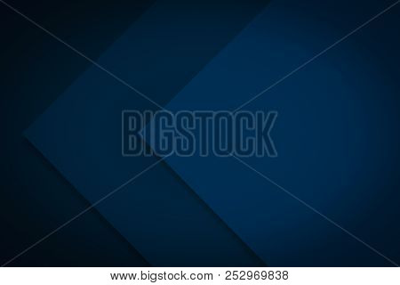 Abstract Blue Background With Lines. Illustration Technology Design