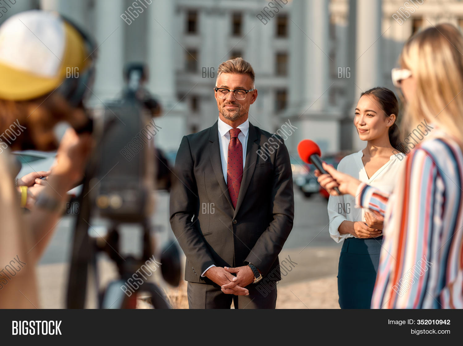 Interview Horizontal Horizontal Shot Image & Photo (Free Trial) | Bigstock