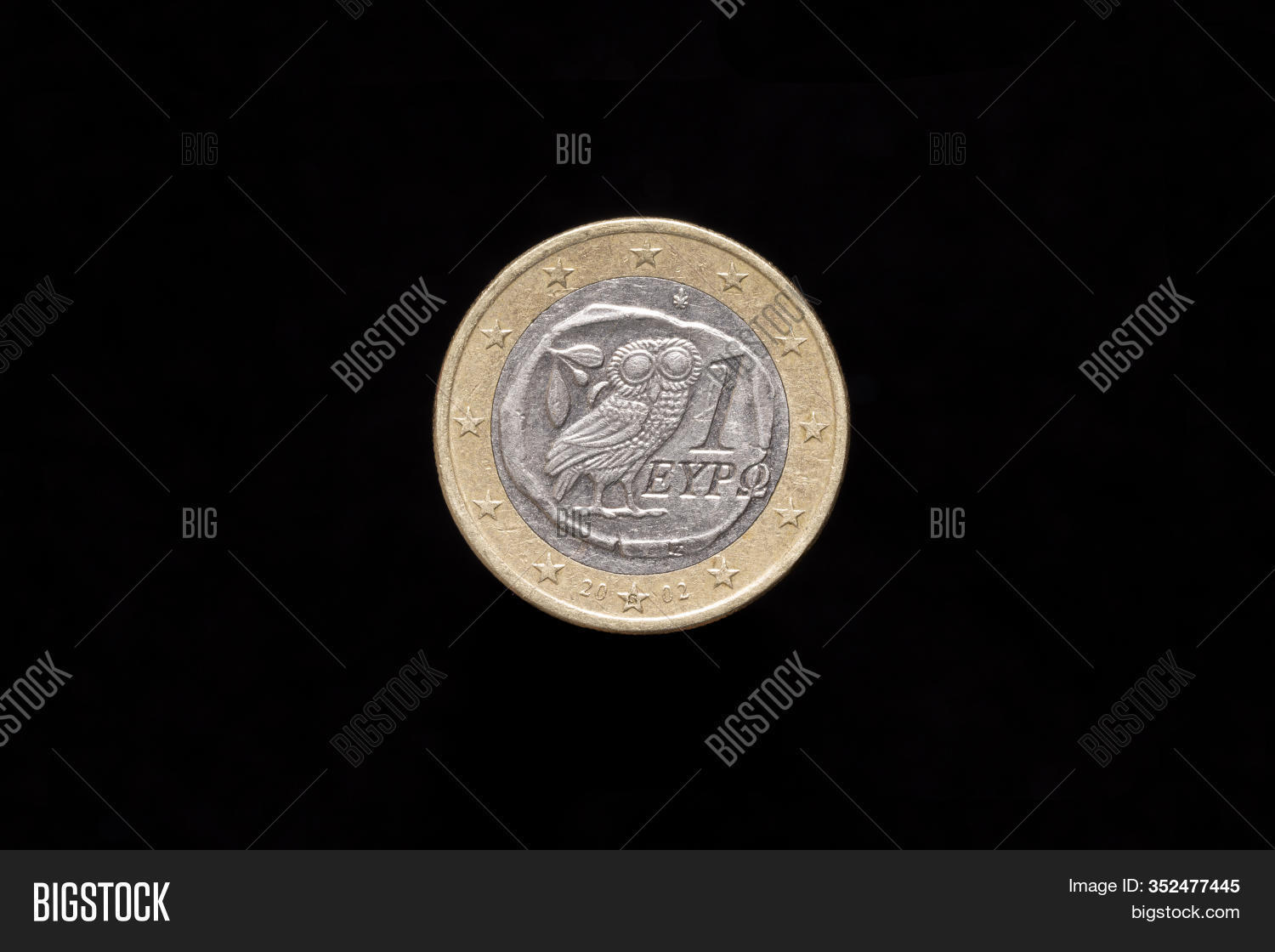 1 Euro Con Il Gufo Valore