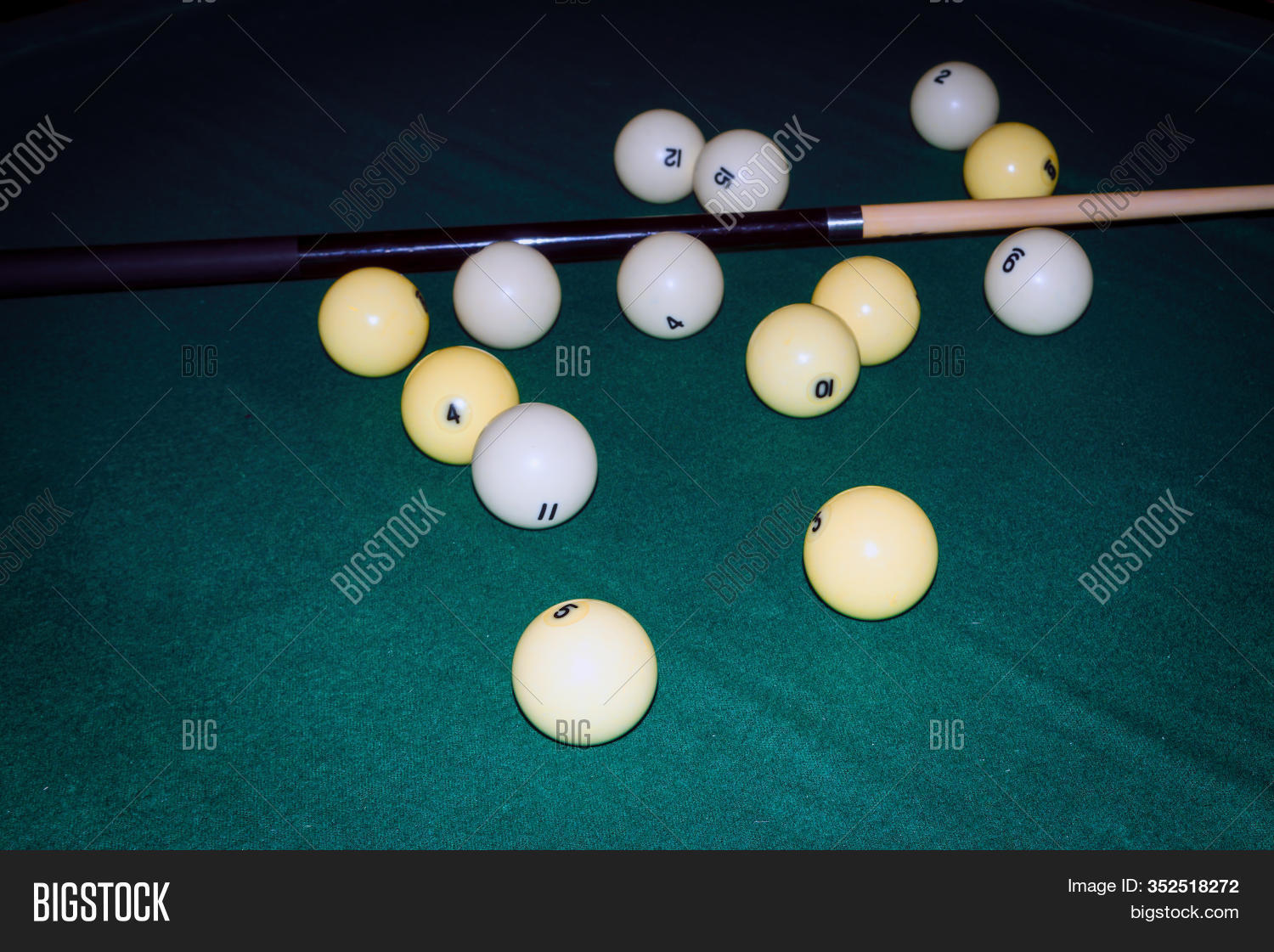 Billiard Table Close Image & Photo (Free Trial) Bigstock
