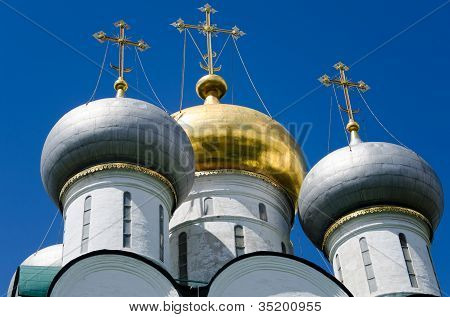 Conjunto del convento Novodevichy en Moscú, Rusia