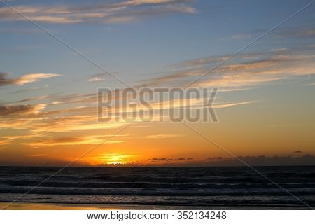 landscapes of Legzira beach on the south Morrocco