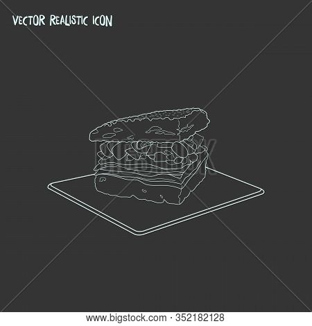 Louisiana Icon Line Element. Vector Illustration Of Louisiana Icon Line Isolated On Clean Background