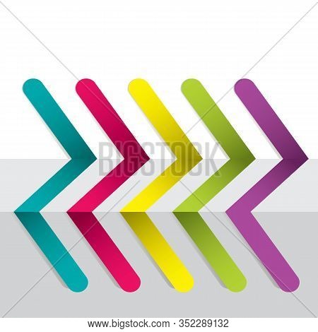 Template For Design Advertising And Poster, Striped Labyrinth On White Background.
