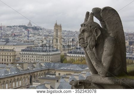 Notre Dame De Paris In Paris, France