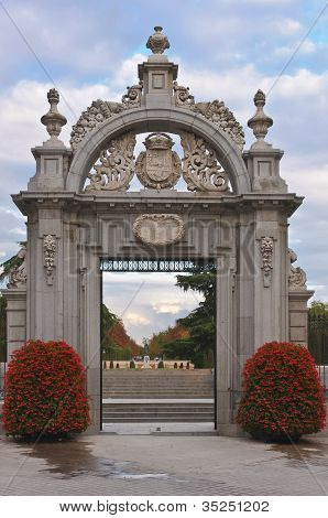 Ingresso al Parque Del Buen Retiro