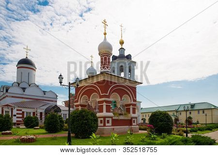 View Of The Chapel Of St. John The Baptist Above The Source In The Nikolo-peshnoshsky Monastery