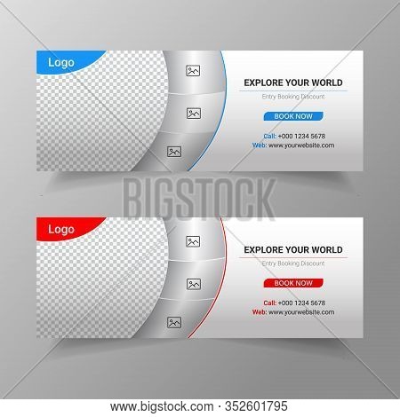 Travel And Holiday Social Media Post Template Design.travel Web Banner Template