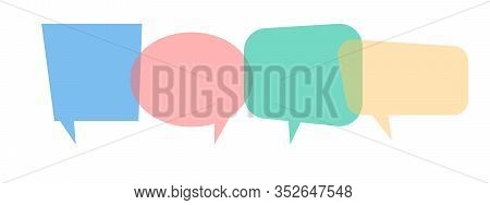 Communication, Everyone Has Their Own Opinion, Ommunication In Society - Vector