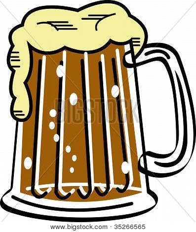 Cerveza de día de San Patricio Clip Art