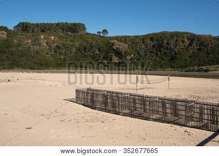 Praia De Odeceixe Beach In Costa Vicentina, Portugal