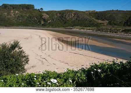 Praia De Odeceixe Beach In Costa Vicentina, Portugal