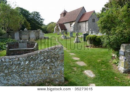 St Marys Church Friston East Sussex Uk