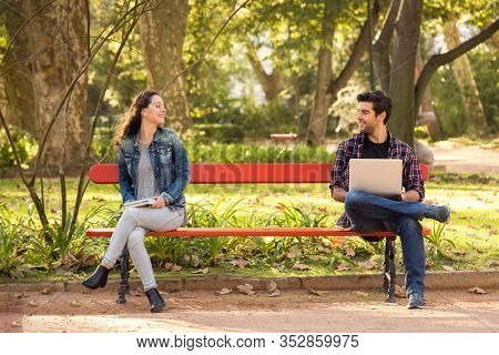 Two Friends getting to know each other
