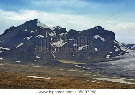 in der NÃ¤he von Langjokull Gletscher, Island