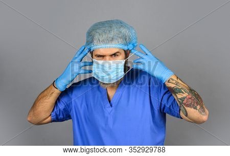 Coronavirus Epidemic From China. Healthcare. Successful Medical Doctor. Incubation Period. Qualified