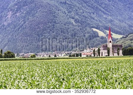Tures In Aurina Valley In The Alps, Italy