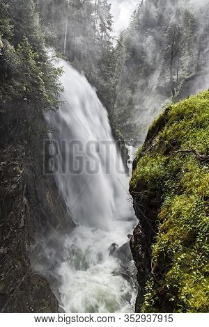 Alpine Waterfall