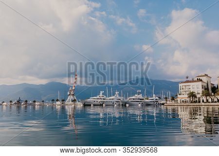 9 Nov 2018 Perast Town In The Bay Of Kotor, Montenegro