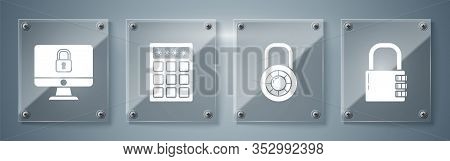 Set Safe Combination Lock , Safe Combination Lock Wheel , Password Protection And Safety Access And 