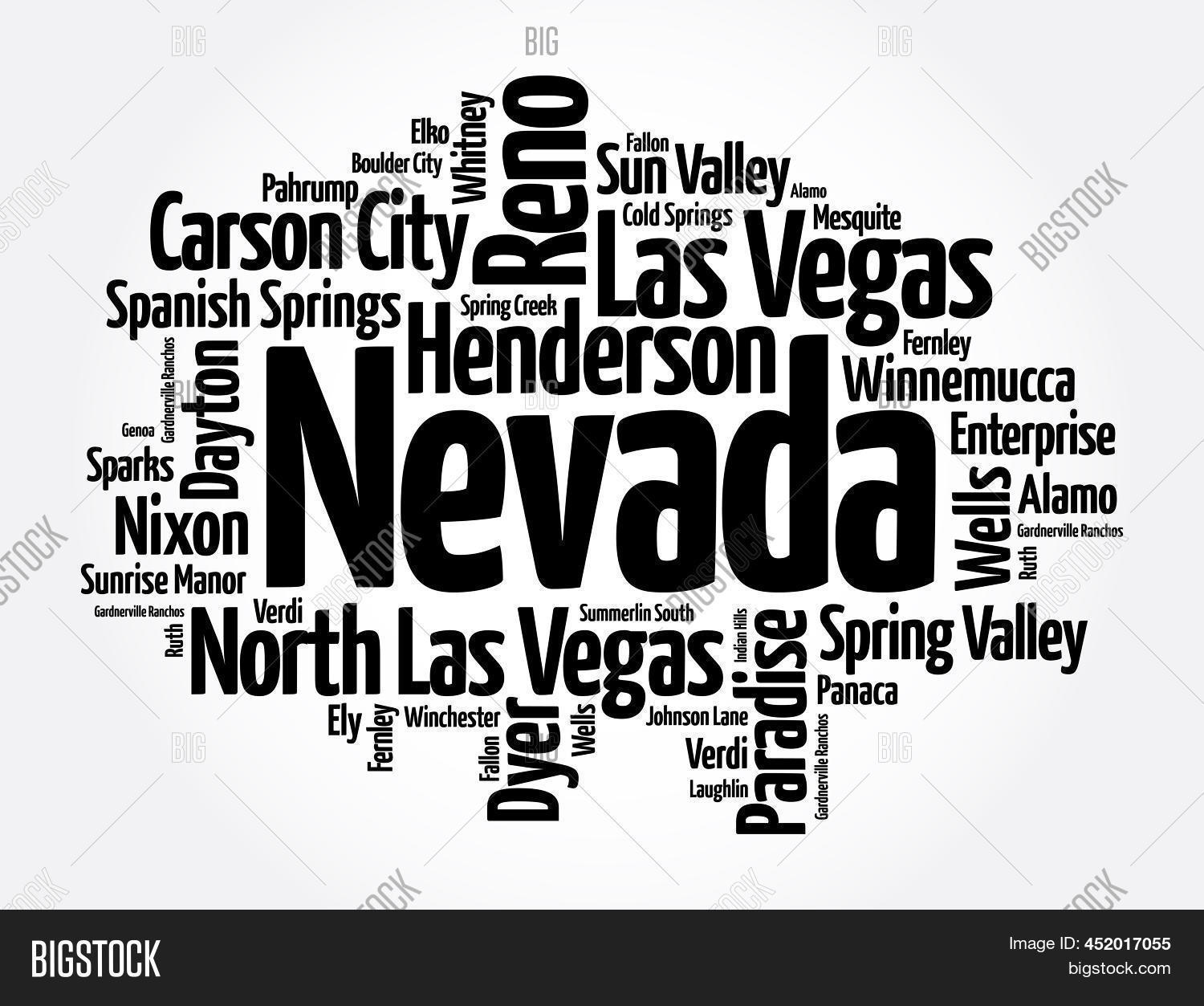 List Cities Nevada Usa Image & Photo (Free Trial) Bigstock