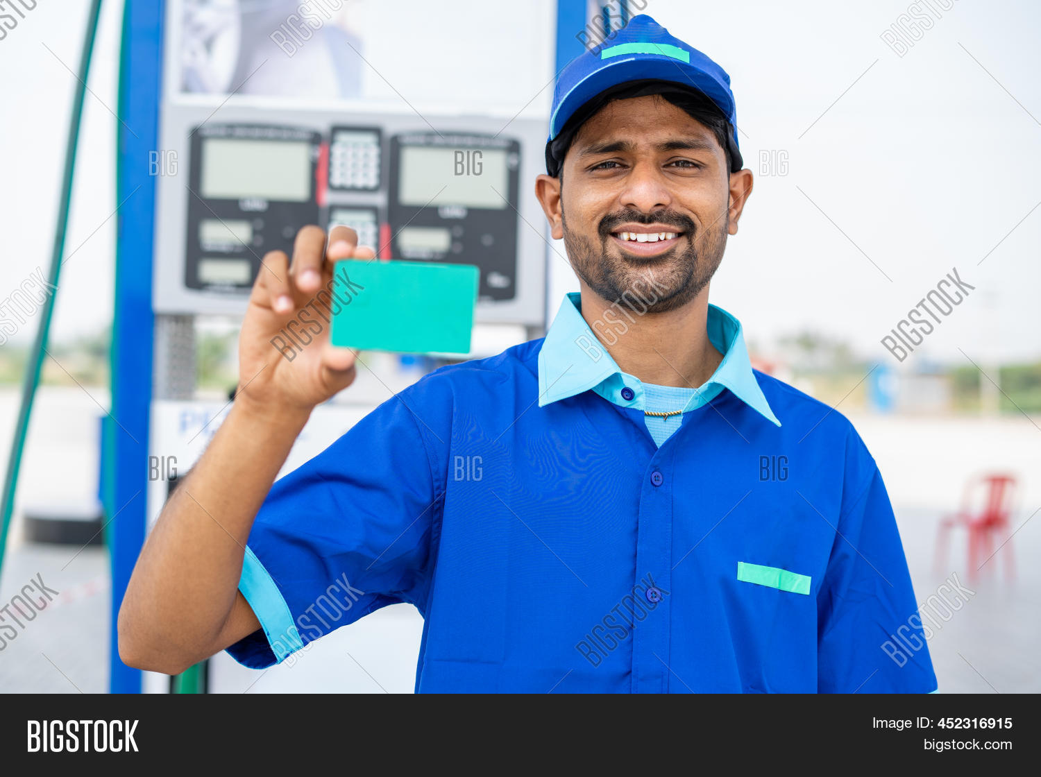 Smiling Petrol Pump Image & Photo (Free Trial) Bigstock