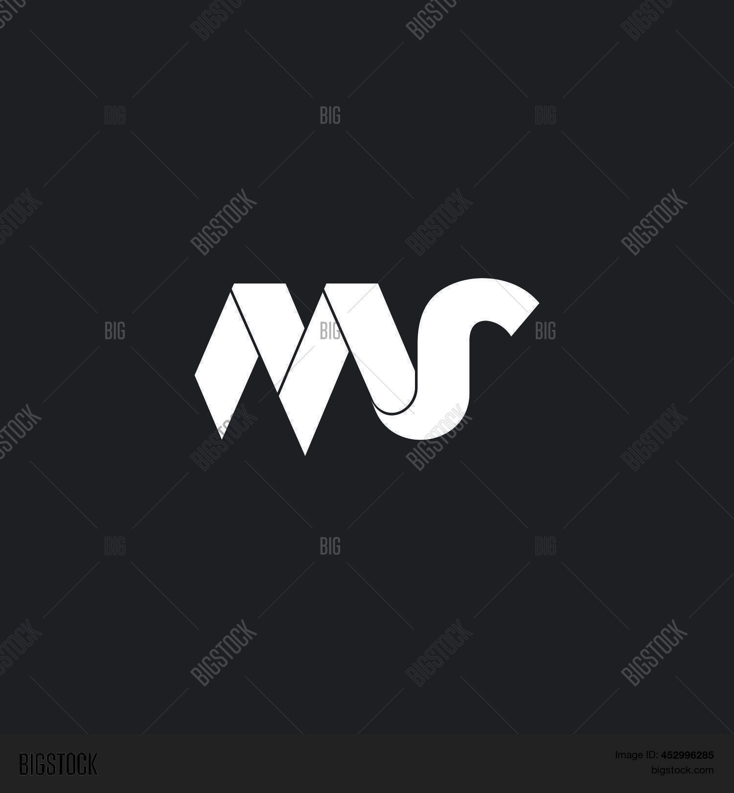 M Shaped R Letter M R 矢量图和照片(免费试用) | Bigstock