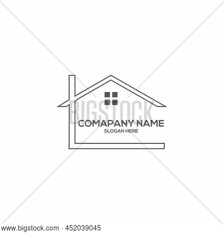 Real Estate, Building And Construction Logo Vector Design