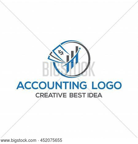 Accounting Logo  And Financial Money Design Accounting, Consultant, Finance Template