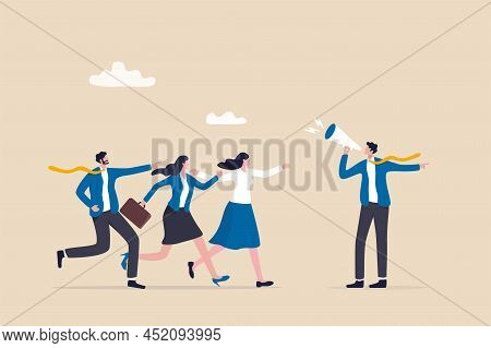 Business Guide To Move To The Right Success Direction, Leadership To Tell Solution Way, Support, Hel