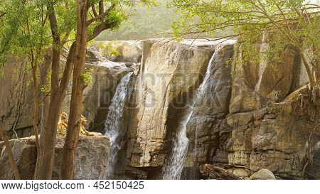 Thirparappu Falls; Amazing Tourist Place With Water,rocks And Beautiful Scenery; Located In Kanyakum