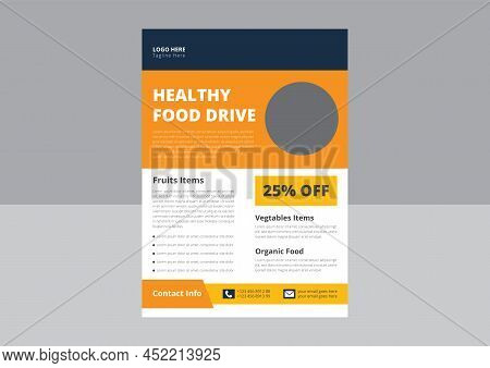 Food Drive Flyer Templates. Food Donation Flyer Design. Charity Fundraisers Flyer Poster Template. C
