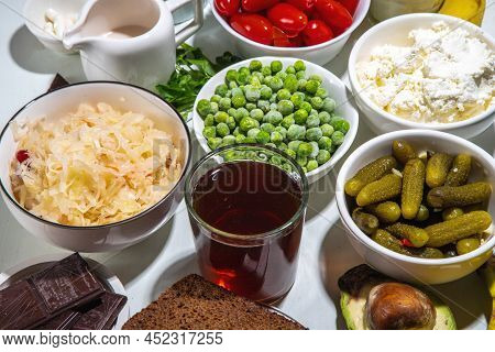 Postbiotic, Prebiotic And Probiotic Food